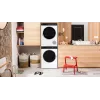 Džiovinimo mašina AMICA AD3S72LHB(E) 7 kg, laisvai pastatoma, priekinis pakrovimas, LED ekranas, elektroninis valdymas, balta