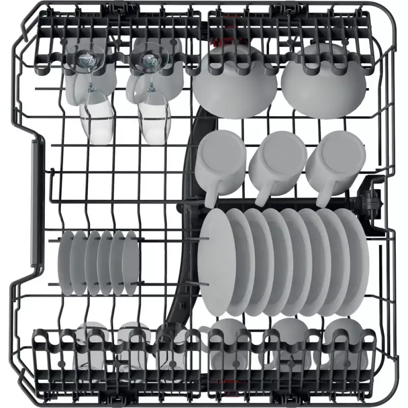Įmontuojama indaplovė WHIRLPOOL WIP 4T133 PE S — 14 komplektų, 60 cm, 43 dB, energijos klasė D