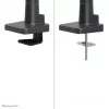 Neomounts DS70-256BL1 žaidimų monitoriaus ranka 24–57 colių ekranams, dujinė spyruoklė, Topfix, 30 kg talpa, VESA 75–200 mm