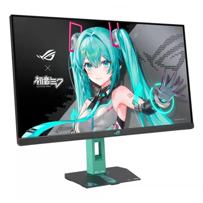ASUS ROG Strix XG27ACMEG-G Hatsune Miku Edition monitorius 68,6 cm (27 col.) 2560 x 1440 pikselių WQHD LCD įvairiaspalvis