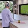 Ausinės Hama 00221847 laidinės ir belaidės Bluetooth juodos