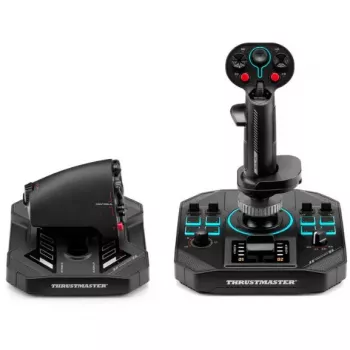 Thrustmaster Sol-R 4 HOTAS juodas USB vairasvirtė + variklio valdymo svirtis Analoginis / Skaitmeninis PC