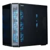 Korpusas ZALMAN P60 BLACK Midi Tower – ATX/Mini-ITX, grūdintas stiklas, 3x120mm šone + 2x120mm gale, 290×475×478 mm