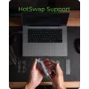 ICY BOX M.2 SATA/NVMe SSD korpusas su USB 3.2 Gen 2 Type-C ir RGB apšvietimu