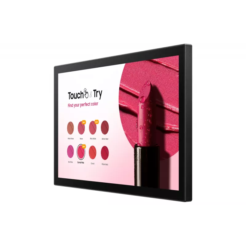 Samsung QB13C-T skaitmeninis informacinis ekranas 33 cm (13 colių) LCD Full HD 500 cd/m² juodas liečiamas Tizen 7.0 16/7