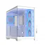 Korpusas ASUS A32 PLUS/WT/TG/ARGB Mid Tower, baltas, ATX, grūdintas stiklas, ARGB, USB-C, palaiko iki 420 mm GPU