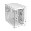 Korpusas ASUS A32 PLUS/WT/TG/ARGB Mid Tower, baltas, ATX, grūdintas stiklas, ARGB, USB-C, palaiko iki 420 mm GPU