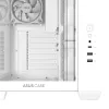 Korpusas ASUS A32 PLUS/WT/TG/ARGB Mid Tower, baltas, ATX, grūdintas stiklas, ARGB, USB-C, palaiko iki 420 mm GPU