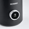 Automatinis pieno putotojas Severin Spuma 700 Plus juodas nerūdijantis plienas SM 3587