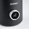 Automatinis pieno putotojas Severin Spuma 700 Plus juodas nerūdijantis plienas SM 3587