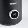 Automatinis pieno putotojas Severin Spuma 700 Plus juodas nerūdijantis plienas SM 3587