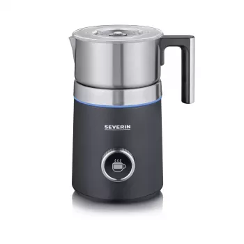 Automatinis pieno putotojas Severin Spuma 700 Plus juodas nerūdijantis plienas SM 3587