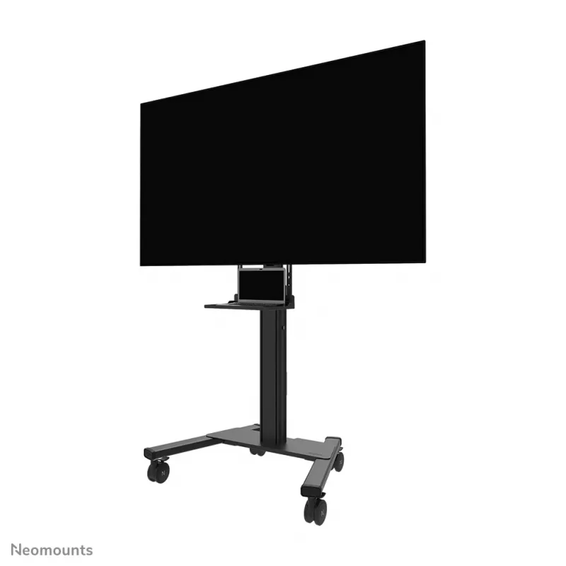Neomounts lentynėlė nešiojamam kompiuteriui AV45-500BL, skirta 43–110 colių ekranams, VESA iki 600x400, max 2,5 kg, 900×242×640 mm