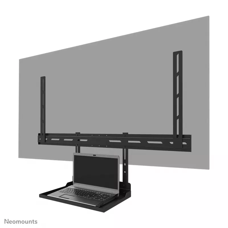 Neomounts lentynėlė nešiojamam kompiuteriui AV45-500BL, skirta 43–110 colių ekranams, VESA iki 600x400, max 2,5 kg, 900×242×640 mm