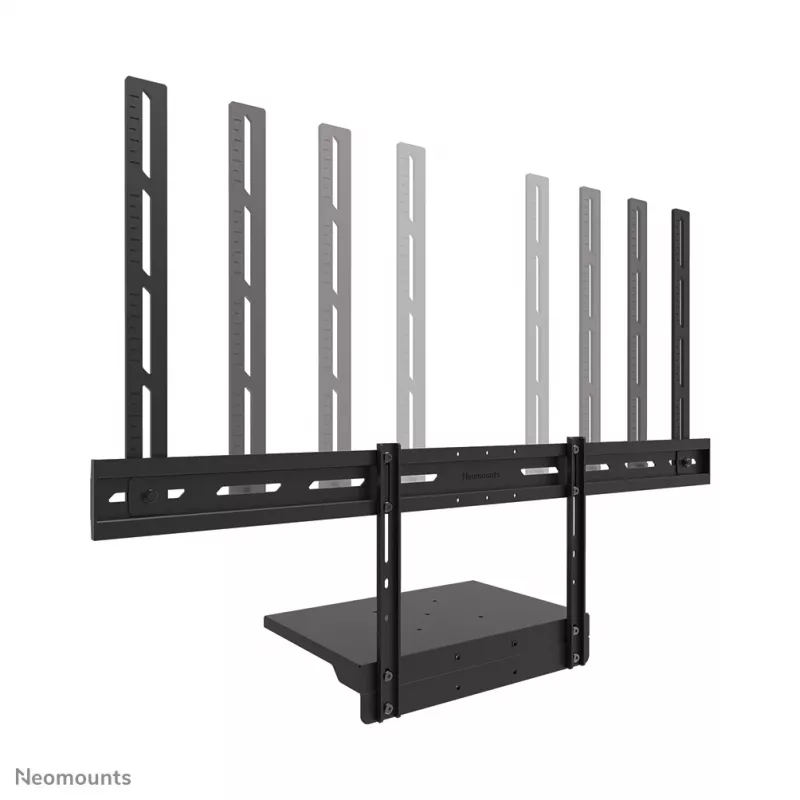 Neomounts lentynėlė nešiojamam kompiuteriui AV45-500BL, skirta 43–110 colių ekranams, VESA iki 600x400, max 2,5 kg, 900×242×640 mm