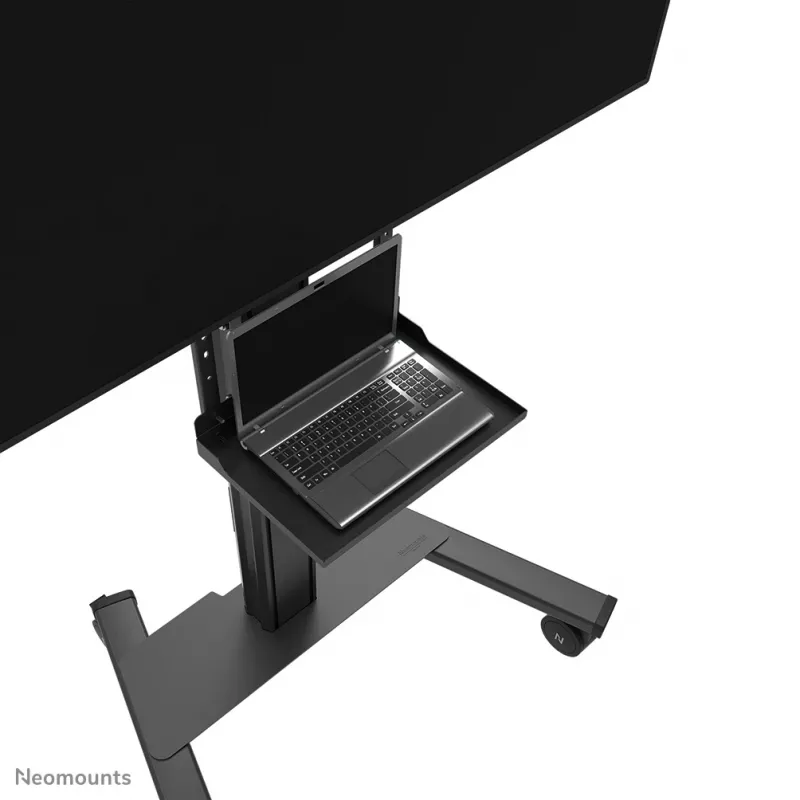 Neomounts lentynėlė nešiojamam kompiuteriui AV45-500BL, skirta 43–110 colių ekranams, VESA iki 600x400, max 2,5 kg, 900×242×640 mm