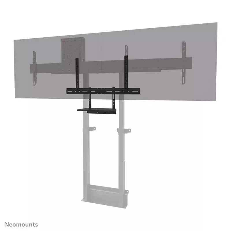 Neomounts lentynėlė nešiojamam kompiuteriui AV45-500BL, skirta 43–110 colių ekranams, VESA iki 600x400, max 2,5 kg, 900×242×640 mm