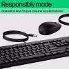 Pelių ir klaviatūros rinkinys HP 225 Wired Mouse and Keyboard Combo G2 USB