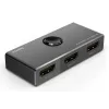 HAMA 8K HDMI dvipusis jungiklis — 1 įėjimas 2 išėjimai / 2 įėjimai 1 išėjimas, modelis 00205324