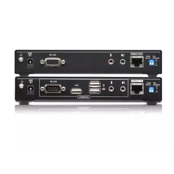 ATEN CE624 USB 2.0 DVI Dual View HDBaseT 2.0 KVM prailgintuvas su garsu ir RS-232 (150 m)