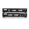 ATEN CE624 USB 2.0 DVI Dual View HDBaseT 2.0 KVM prailgintuvas su garsu ir RS-232 (150 m)