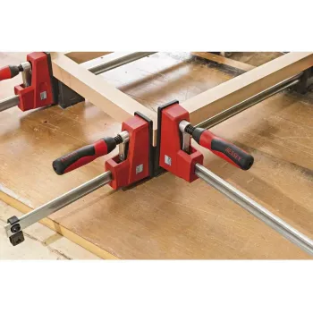 Bessey korpusinis spaustuvas REVO KRE 1250/95 (KRE125-2K) - reguliuojamas 1250 mm strypas, 95 mm gylis