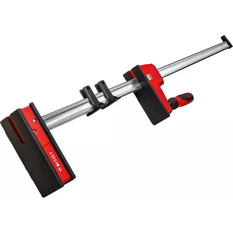 Bessey korpusinis spaustuvas REVO KRE 1250/95 (KRE125-2K) - reguliuojamas 1250 mm strypas, 95 mm gylis