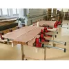 Bessey korpusinis spaustuvas REVO KRE 1250/95 (KRE125-2K) - reguliuojamas 1250 mm strypas, 95 mm gylis