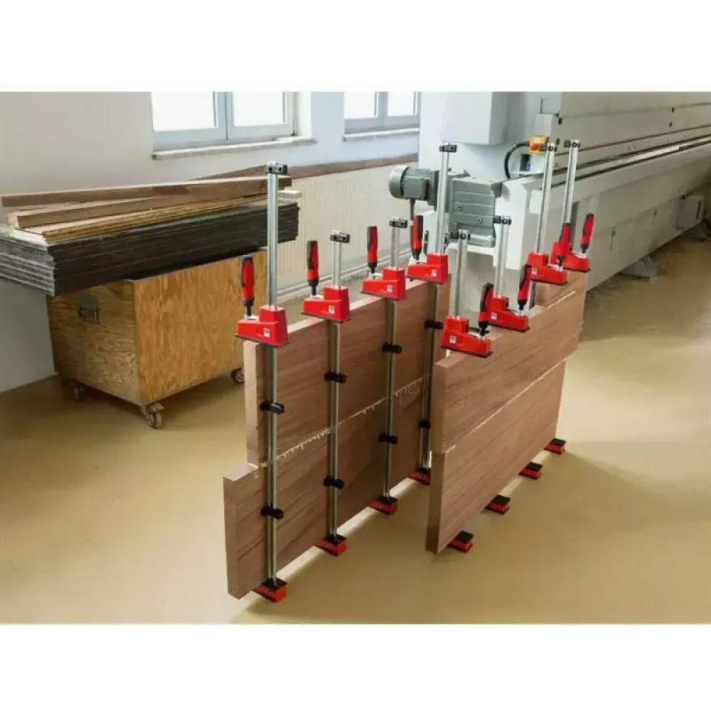 Bessey korpusinis spaustuvas REVO KRE 1250/95 (KRE125-2K) - reguliuojamas 1250 mm strypas, 95 mm gylis