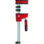 Bessey korpusinis spaustuvas REVO KRE 1250/95 (KRE125-2K) - reguliuojamas 1250 mm strypas, 95 mm gylis
