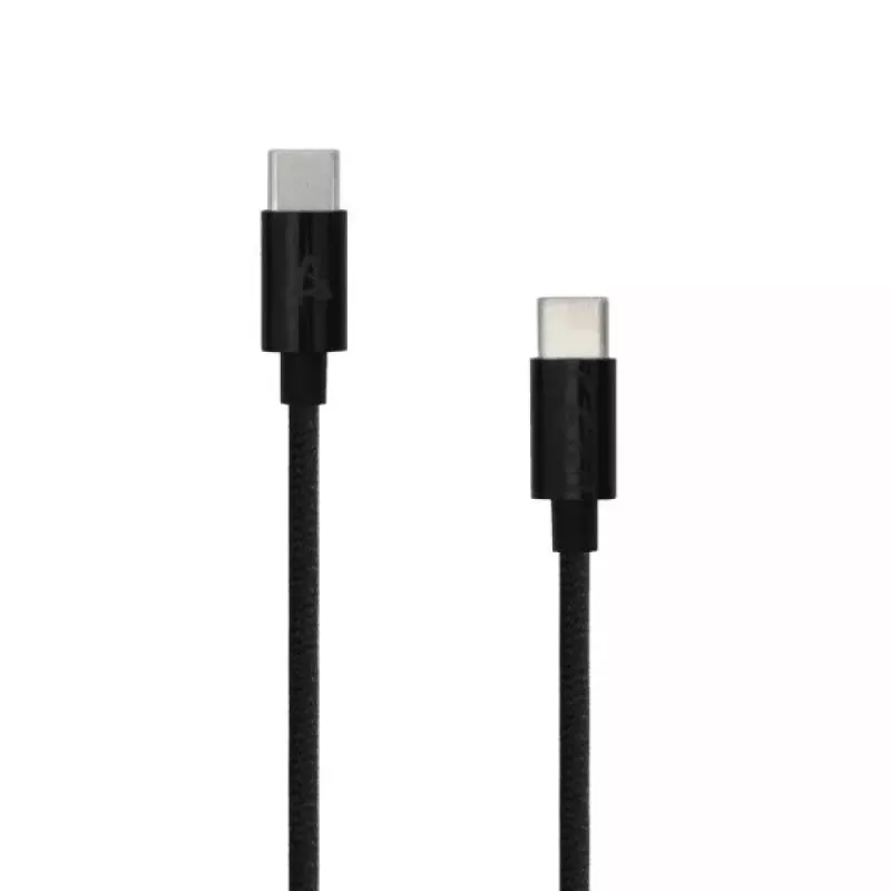 SBOX laidas USB Type-C -> USB Type-C M/M 1m juodas 60W