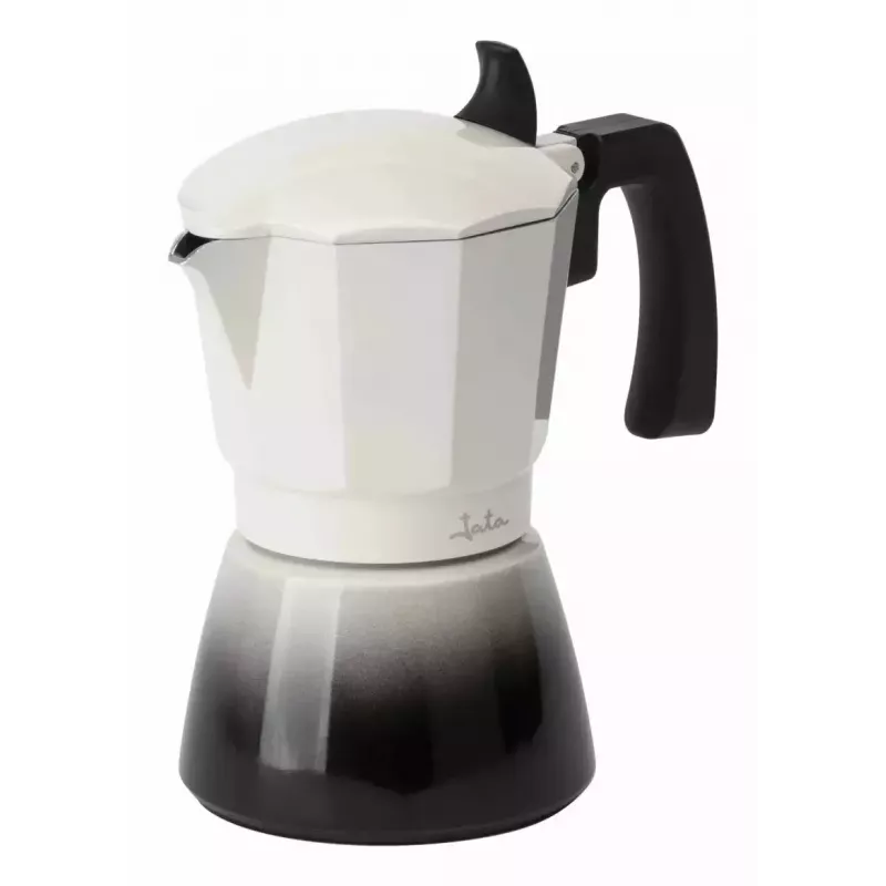 Jata HCAF2406 kavos virimo puodas (Moka) 0,3 L, rankinis, juodas/baltas, 100,5 mm