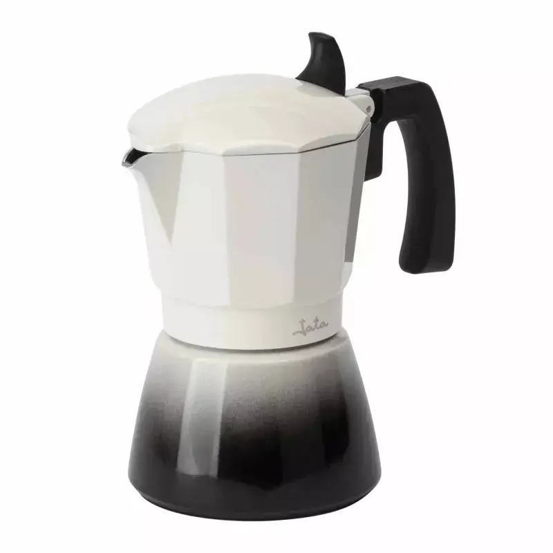 Jata HCAF2412 aliumininis moka kavinukas, 12 puodelių (0,7 l), tinka ir indukcinėms viryklėms, 10,8 cm dugnas