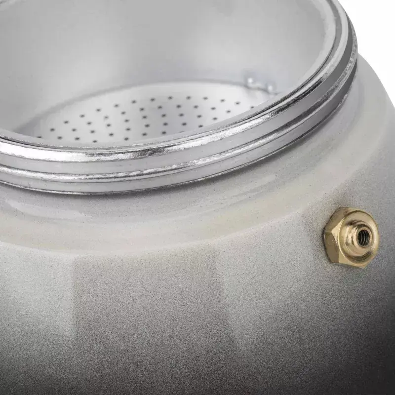 Jata HCAF2412 aliumininis moka kavinukas, 12 puodelių (0,7 l), tinka ir indukcinėms viryklėms, 10,8 cm dugnas