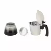 Jata HCAF2412 aliumininis moka kavinukas, 12 puodelių (0,7 l), tinka ir indukcinėms viryklėms, 10,8 cm dugnas