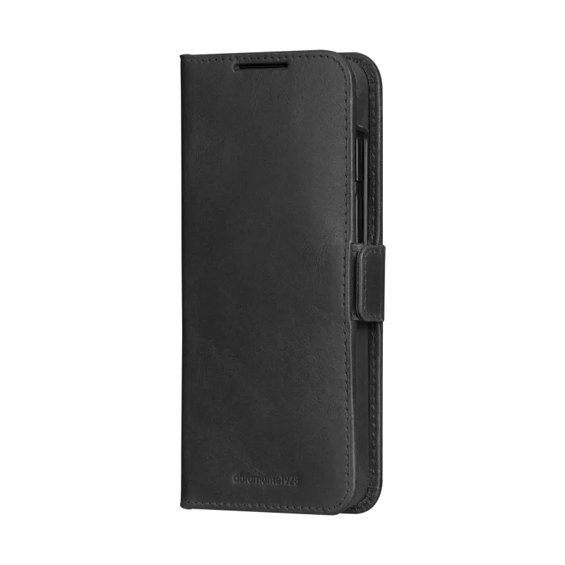 dbramante1928 Lynge dėklas Samsung Galaxy S25 (15,8 cm / 6,2 inch) juodas, odinis užlenkiamas dėklas