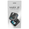 Veiksmo kamera GoPro MAX 2 – 29,5 MP, 8K Ultra HD vaizdo įrašas 100 kadrų per sekundę, GPS, Wi‑Fi, įmontuotas LCD ekranas