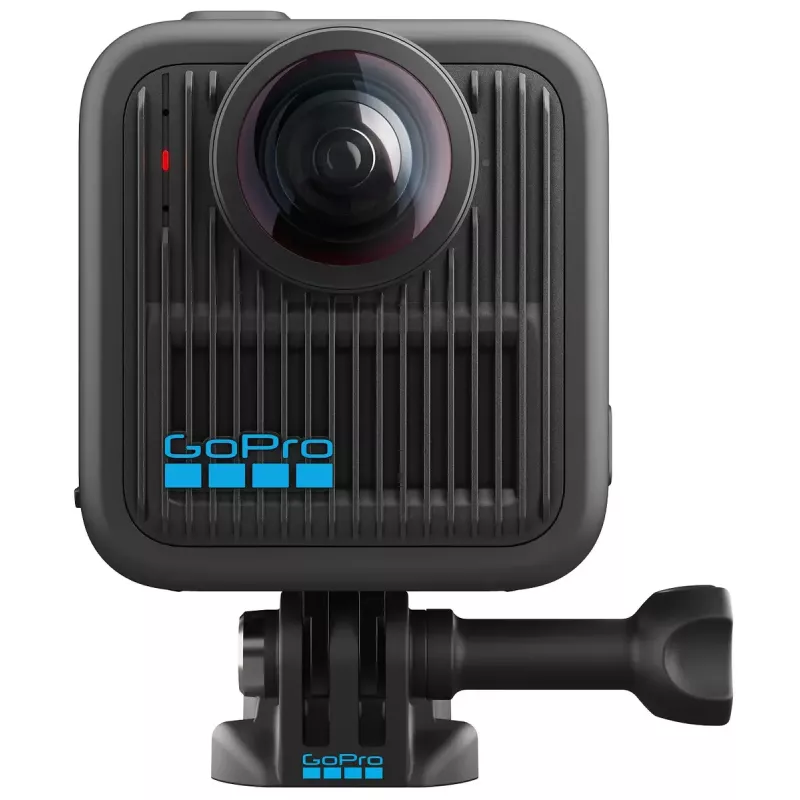 Veiksmo kamera GoPro MAX 2 – 29,5 MP, 8K Ultra HD vaizdo įrašas 100 kadrų per sekundę, GPS, Wi‑Fi, įmontuotas LCD ekranas