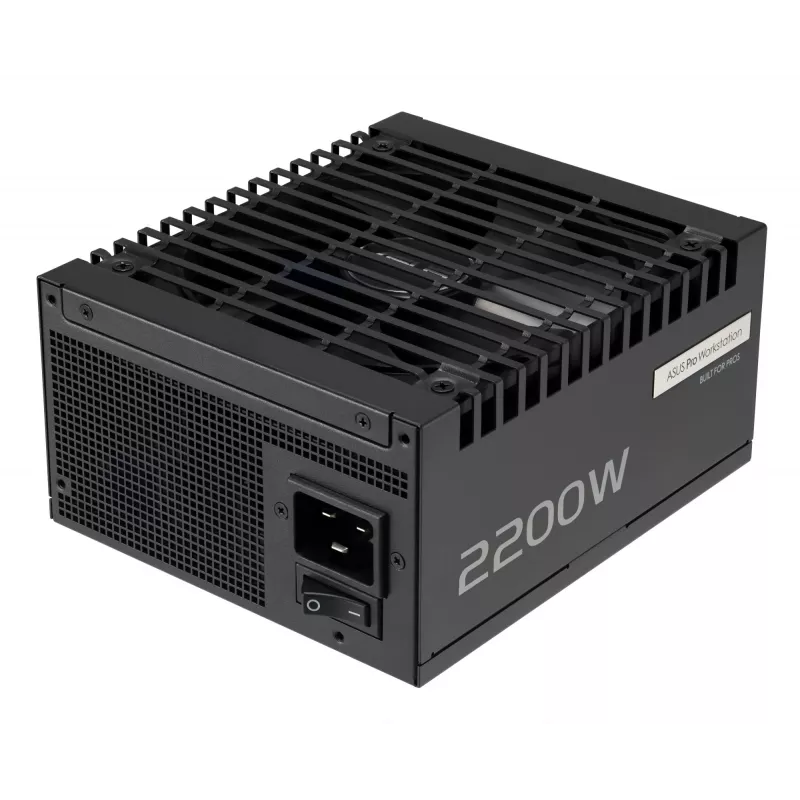 ASUS Pro WS 2200W Platinum maitinimo blokas 20+4 pin ATX ATX juodas