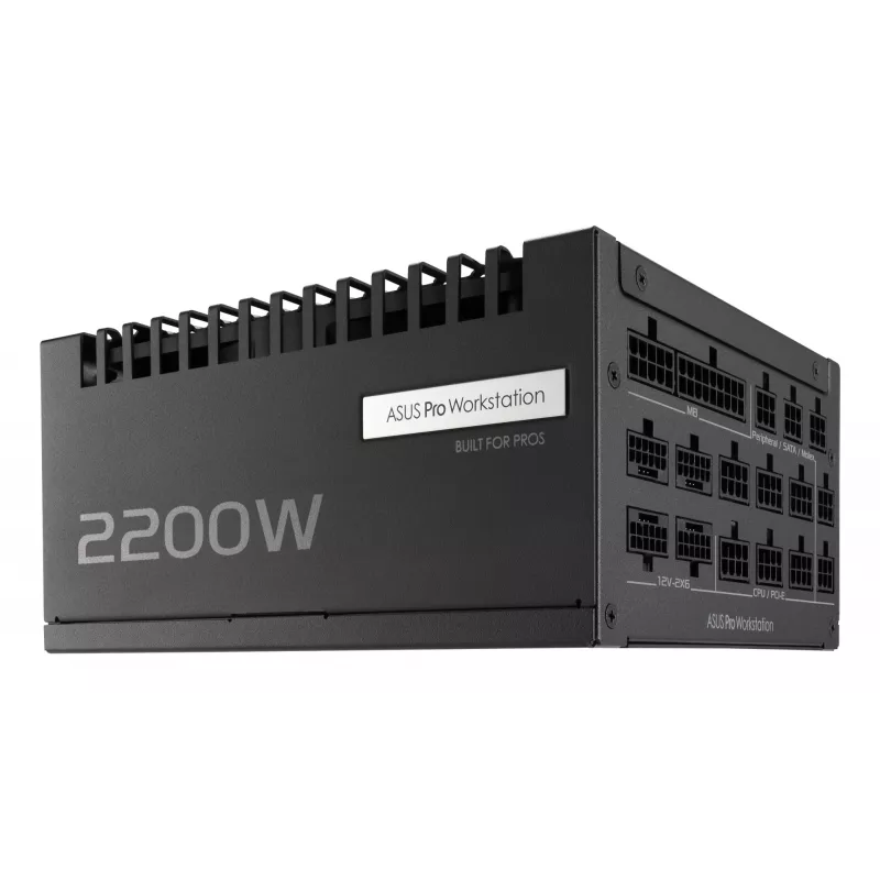 ASUS Pro WS 2200W Platinum maitinimo blokas 20+4 pin ATX ATX juodas