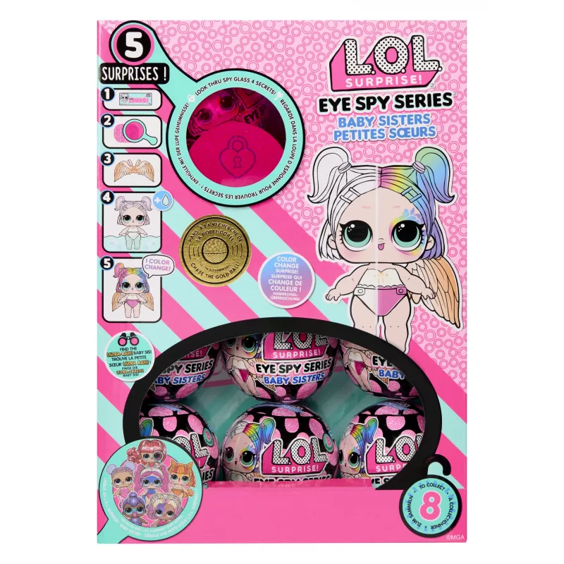 L.O.L. Surprise Eye Spy Baby Sisters Asorti PDQ