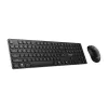 MSI FORGE K210 belaidis klaviatūros ir pelės rinkinys, namams/biurui, USB, QWERTY, JAV anglų, juoda