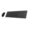 MSI FORGE K210 belaidis klaviatūros ir pelės rinkinys, namams/biurui, USB, QWERTY, JAV anglų, juoda