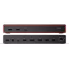 Dokavimo stotelė Lenovo ThinkPad USB4 Dock 5000 — laidinis Thunderbolt 4, 65 W PD, 3840×2160, HDMI, 4× USB-A, Gigabit Ethernet, juoda