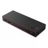 Dokavimo stotelė Lenovo ThinkPad USB4 Dock 5000 — laidinis Thunderbolt 4, 65 W PD, 3840×2160, HDMI, 4× USB-A, Gigabit Ethernet, juoda