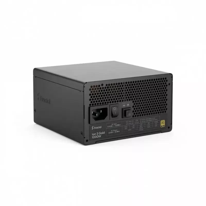 Fractal Design FDE Ion 3 GOLD 1000W 80+ GOLD Juodas maitinimo blokas