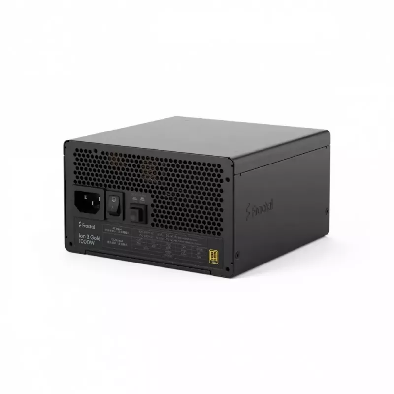 Fractal Design FDE Ion 3 GOLD 1000W 80+ GOLD Juodas maitinimo blokas