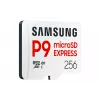 microSDXC atminties kortelė Samsung P9 Express 256 GB — UHS-I, skaitymas 800 MB/s, V30, U1, patvari