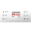 microSDXC atminties kortelė Samsung P9 Express 512 GB, UHS-I, Skaitymas 800 MB/s, V30, U1, balta