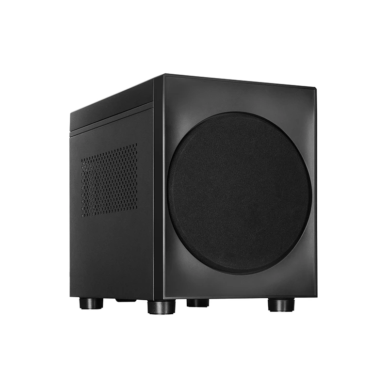 Korpusas CHIEFTEK CI-03B-OP Cube juodas – Micro ATX/Mini-ITX, 2x3.5 colio + 2x2.5 colio, 1x200 mm priekinis ventiliatorius
